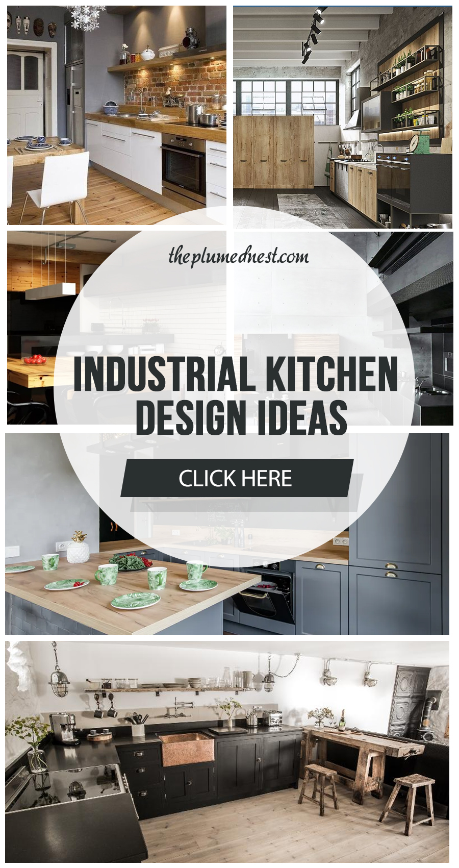 industrial style kitchens