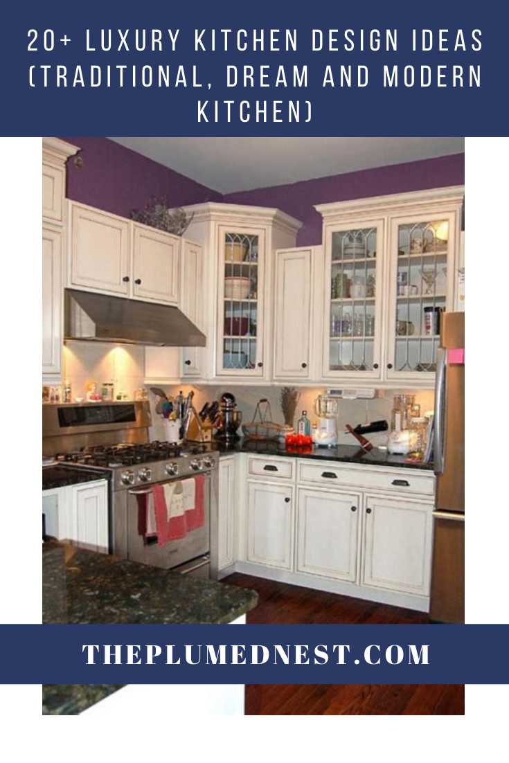 The Purple Kitchen - Contemporary Luxury and Traditional Design