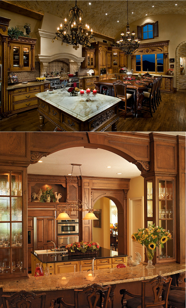 luxury kitchen design pictures