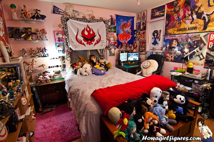 anime bedroom day