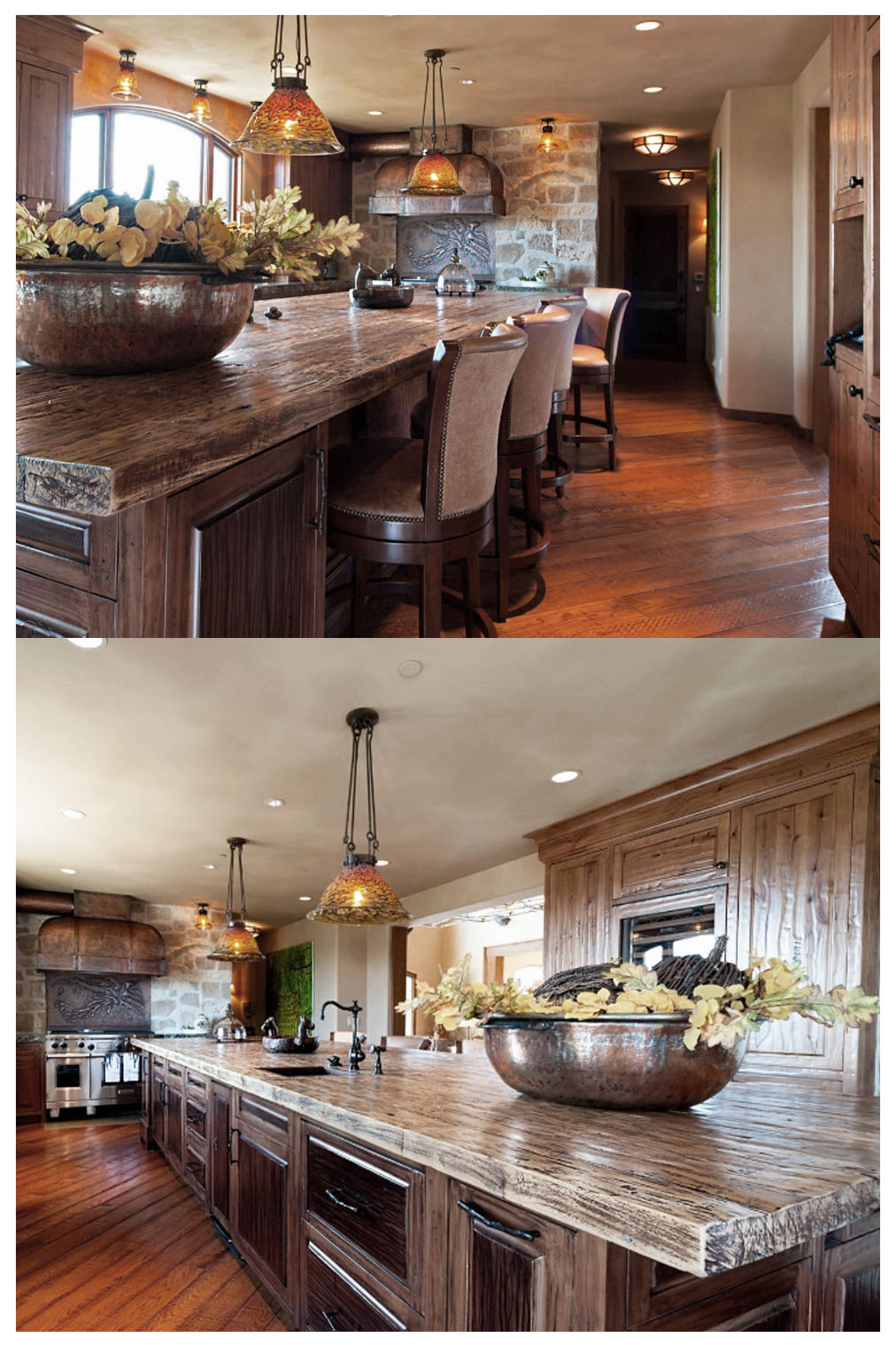 tuscan style kitchen cabinetry