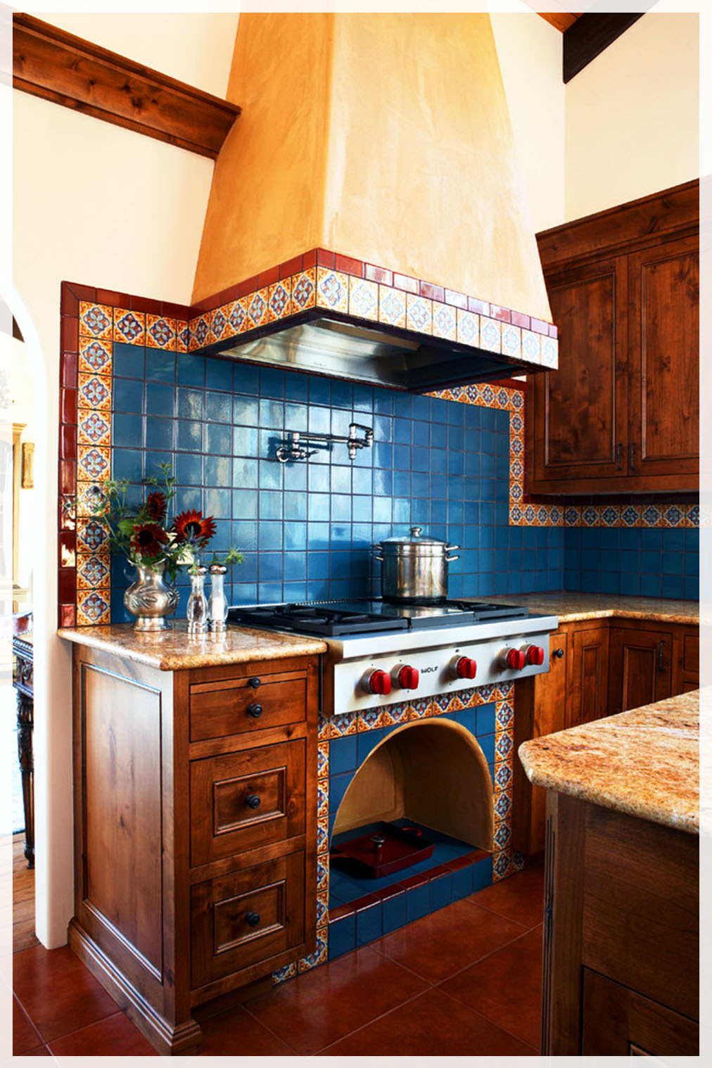 mexican style kitchen tiles