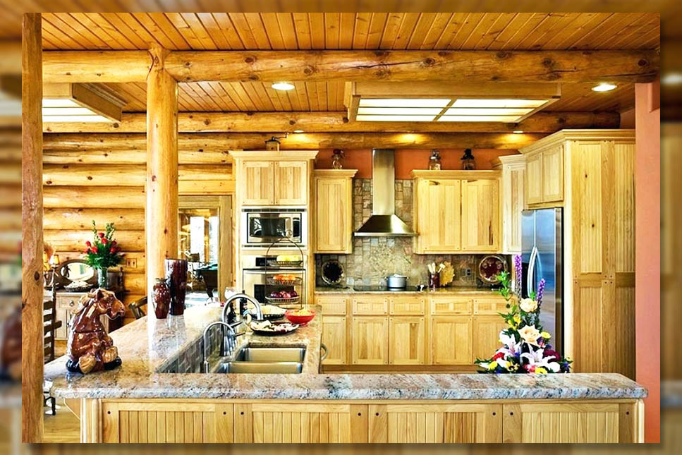Small Cabin kitchen