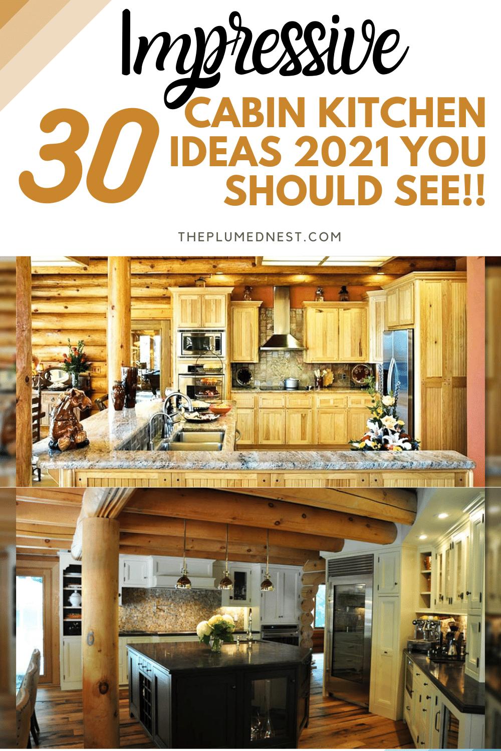 30 Impressive Cabin Kitchen Ideas