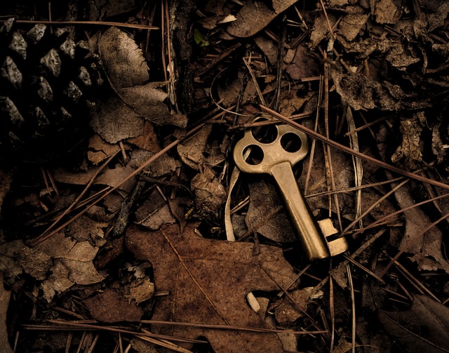 A lost spare key