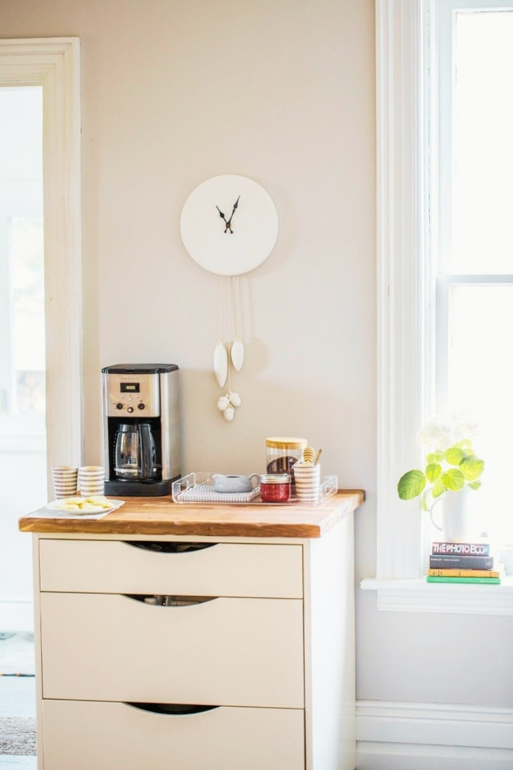 ideas for a coffee station in kitchen