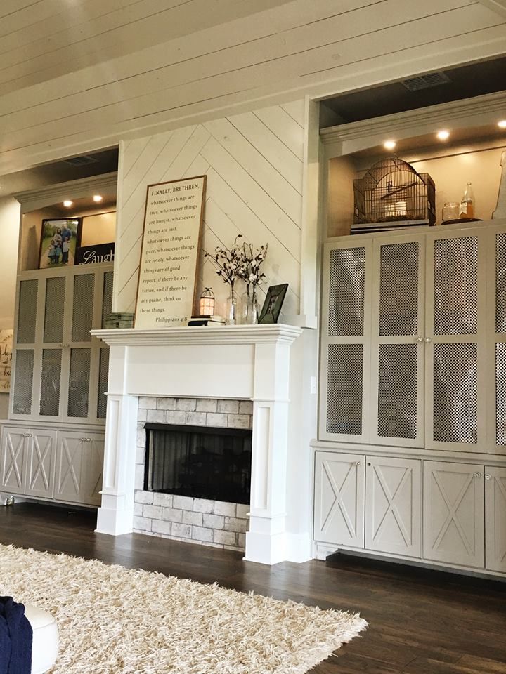 can shiplap be used around a fireplace