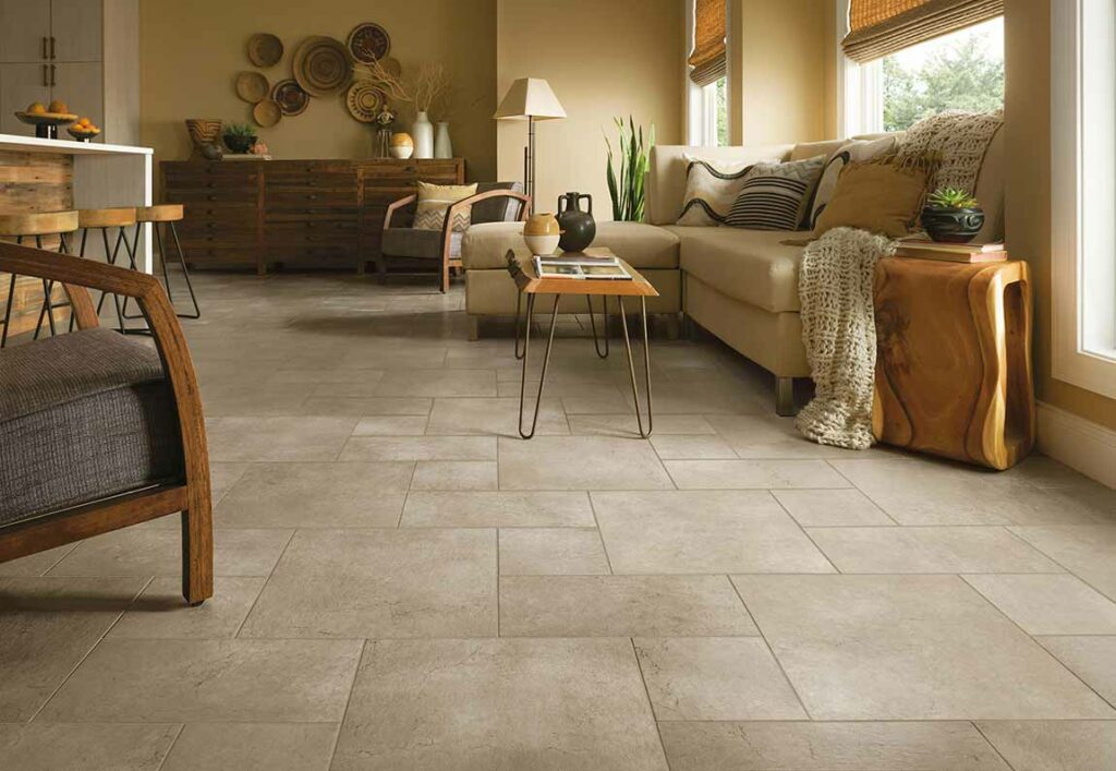 how to choose floor tile color