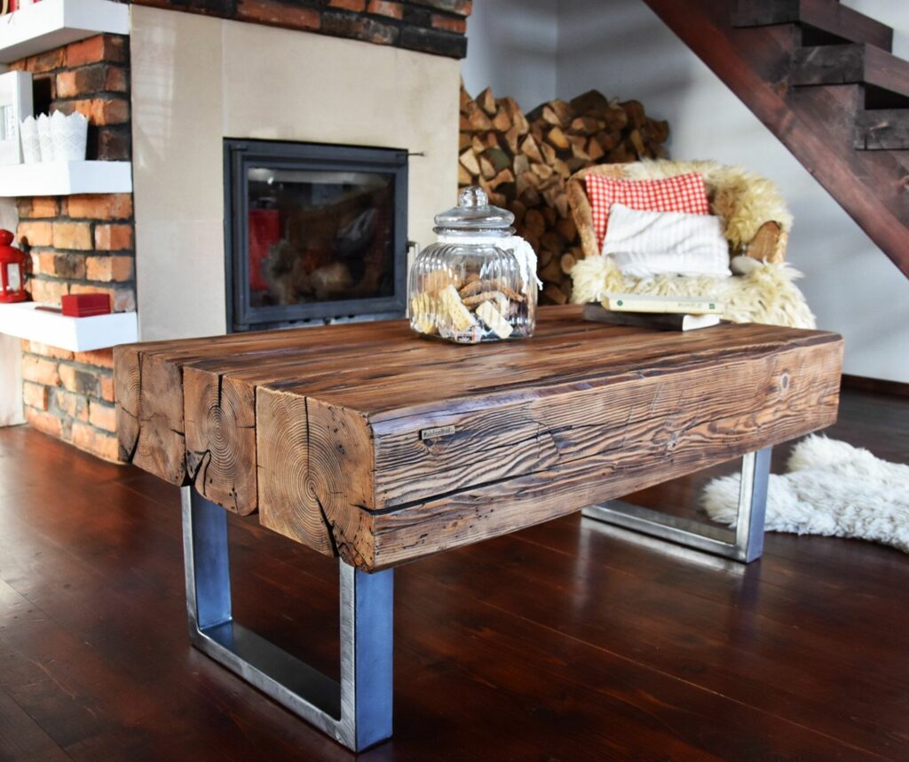 reclaimed wood for rustic decor