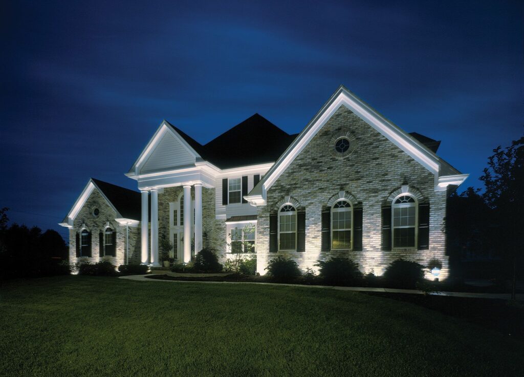 Add some external light to improve your home